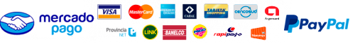 Mercado Pago, Visa, PayPal